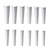 504Pcs 12 Sizes Coffin False Nail Tips Long French False Nail/Tips Natural