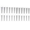 504Pcs 12 Sizes Coffin False Nail Tips Long French False Nail/Tips Natural