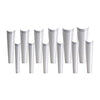 504Pcs 12 Sizes Coffin False Nail Tips Long French False Nail/Tips Natural