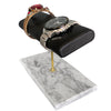 Marble Watch Stand Holder Bangles Rest Organizer for Vanity Top Father Gifts white L