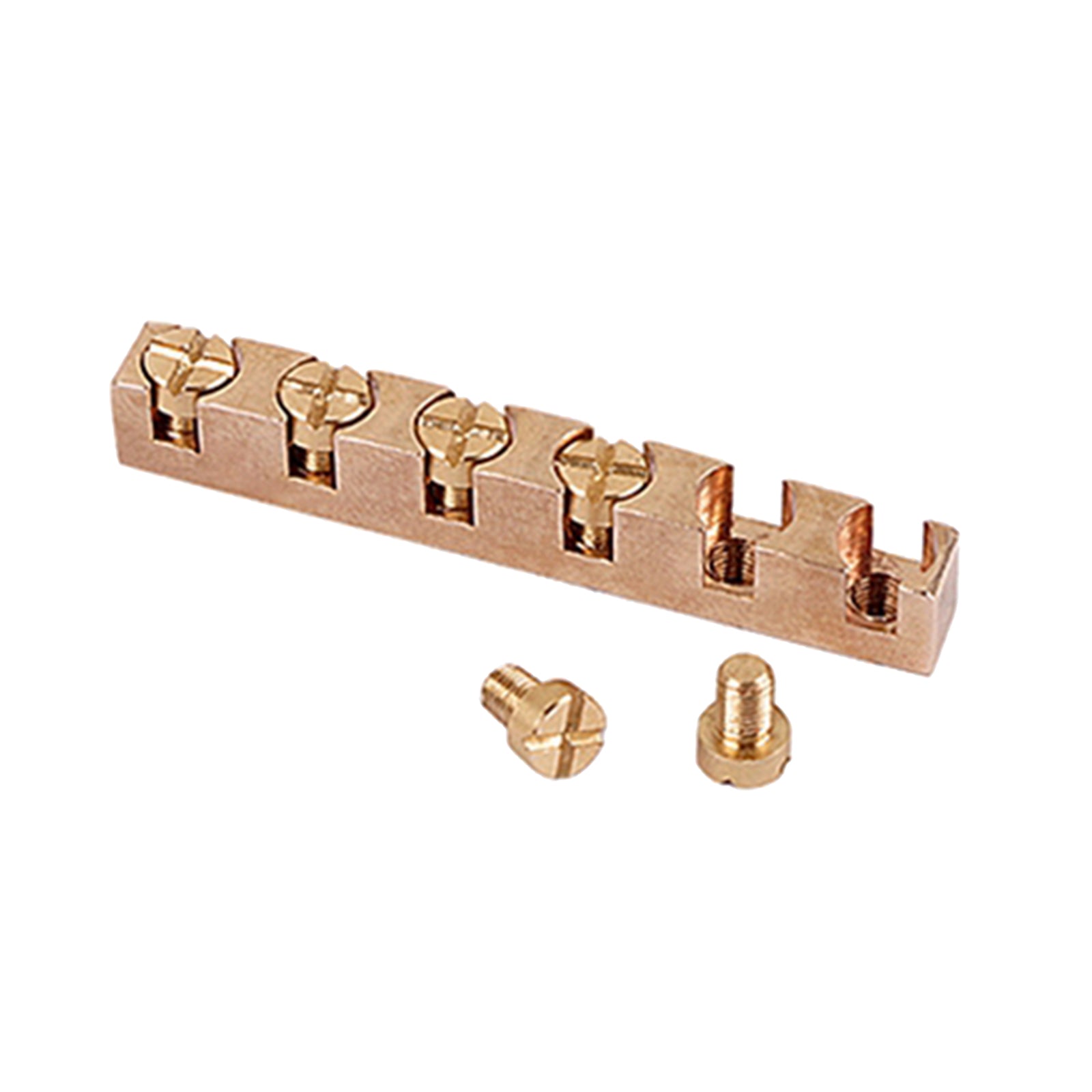 43mm Brass Bass Nut Pre Slotted Adjustable Electric Bass Replacement Parts