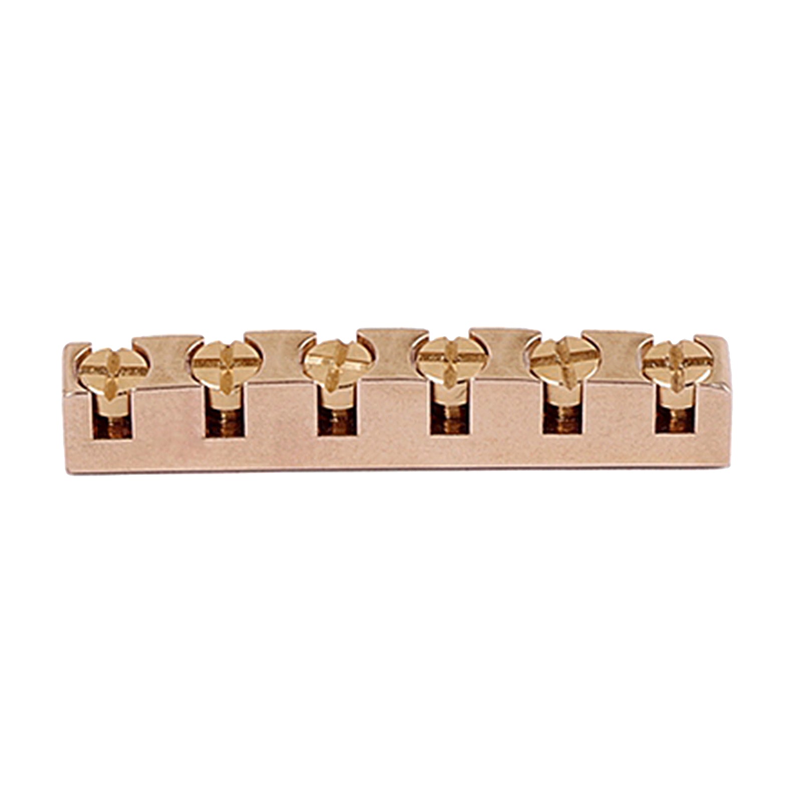 43mm Brass Bass Nut Pre Slotted Adjustable Electric Bass Replacement Parts