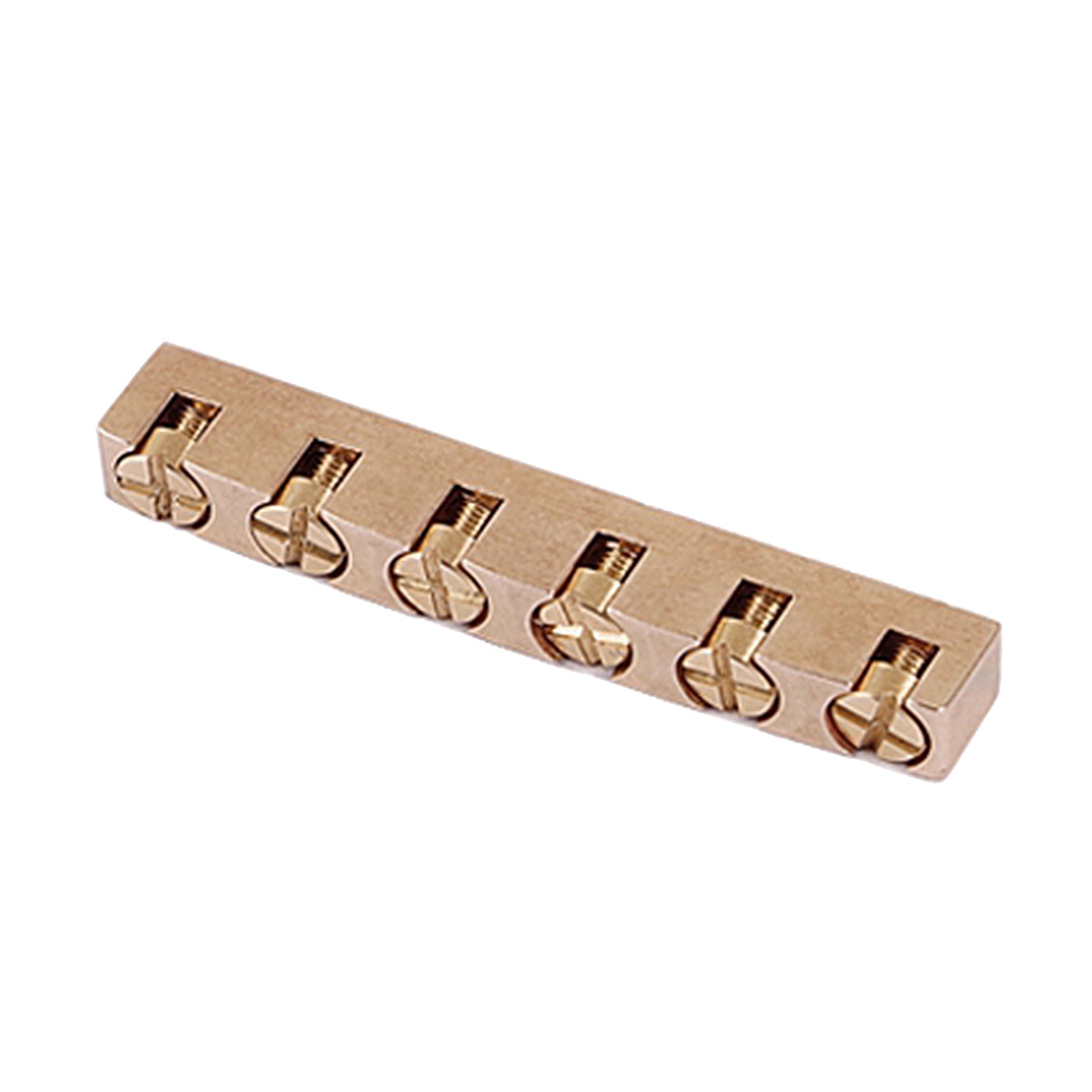 43mm Brass Bass Nut Pre Slotted Adjustable Electric Bass Replacement Parts