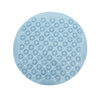 Round Bathroom Shower Mat with Drain Holes Foot Scrubber Massage Bath Mat Sky Blue