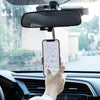 New Universal Car Rear-view Mirror Mount Stand Holder Cradle For Cell Phone Black