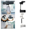 New Universal Car Rear-view Mirror Mount Stand Holder Cradle For Cell Phone Black