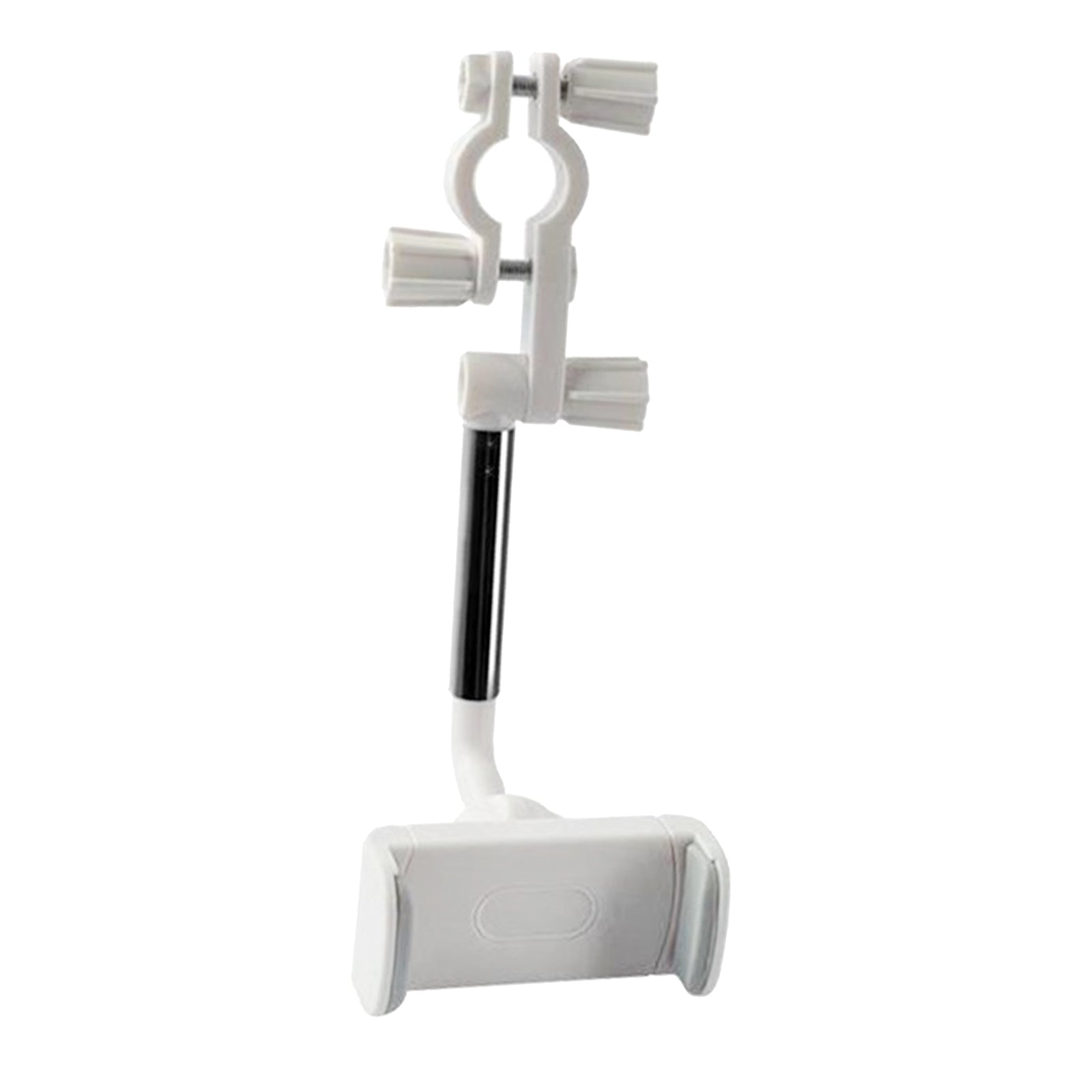 New Universal Car Rear-view Mirror Mount Stand Holder Cradle For Cell Phone White