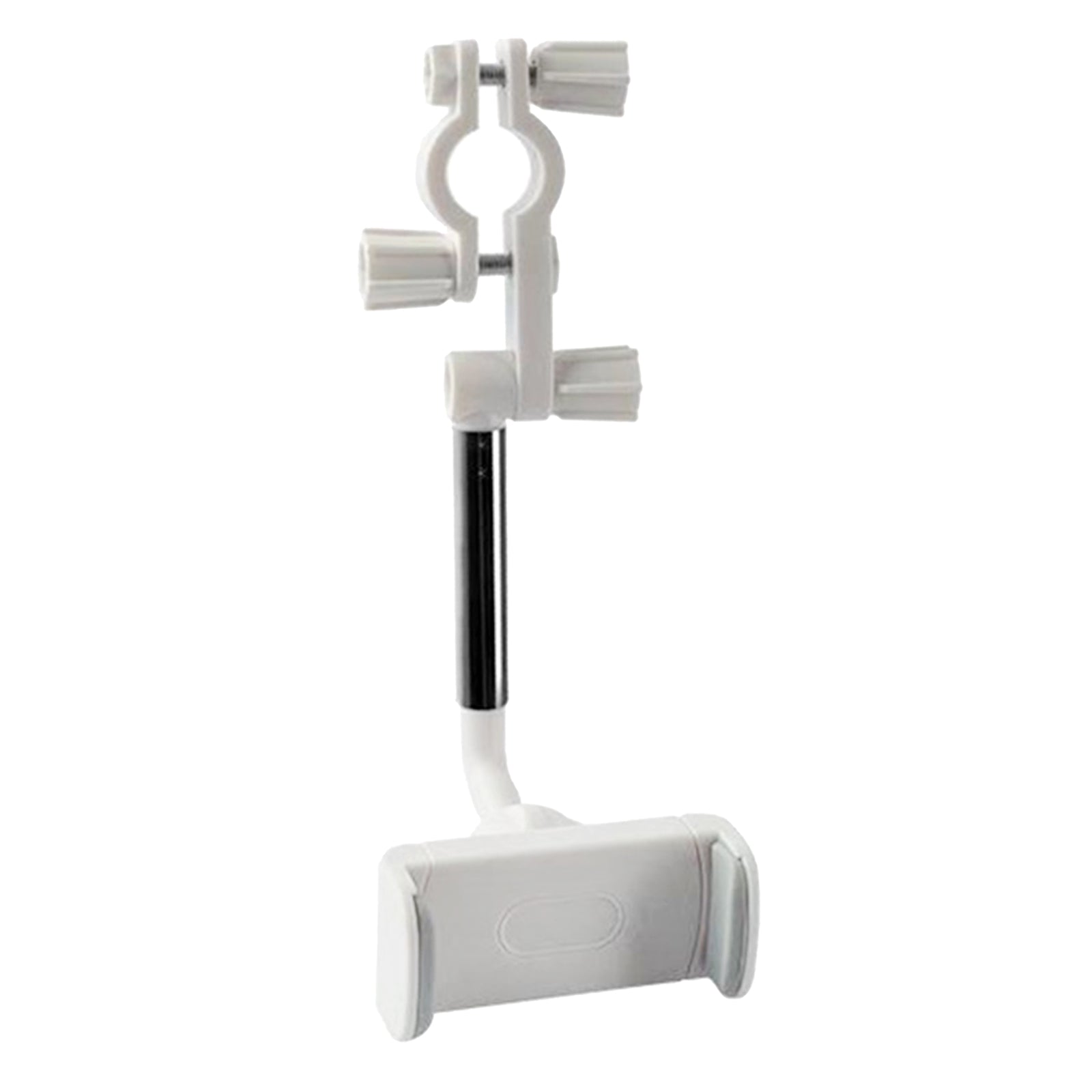 New Universal Car Rear-view Mirror Mount Stand Holder Cradle For Cell Phone White