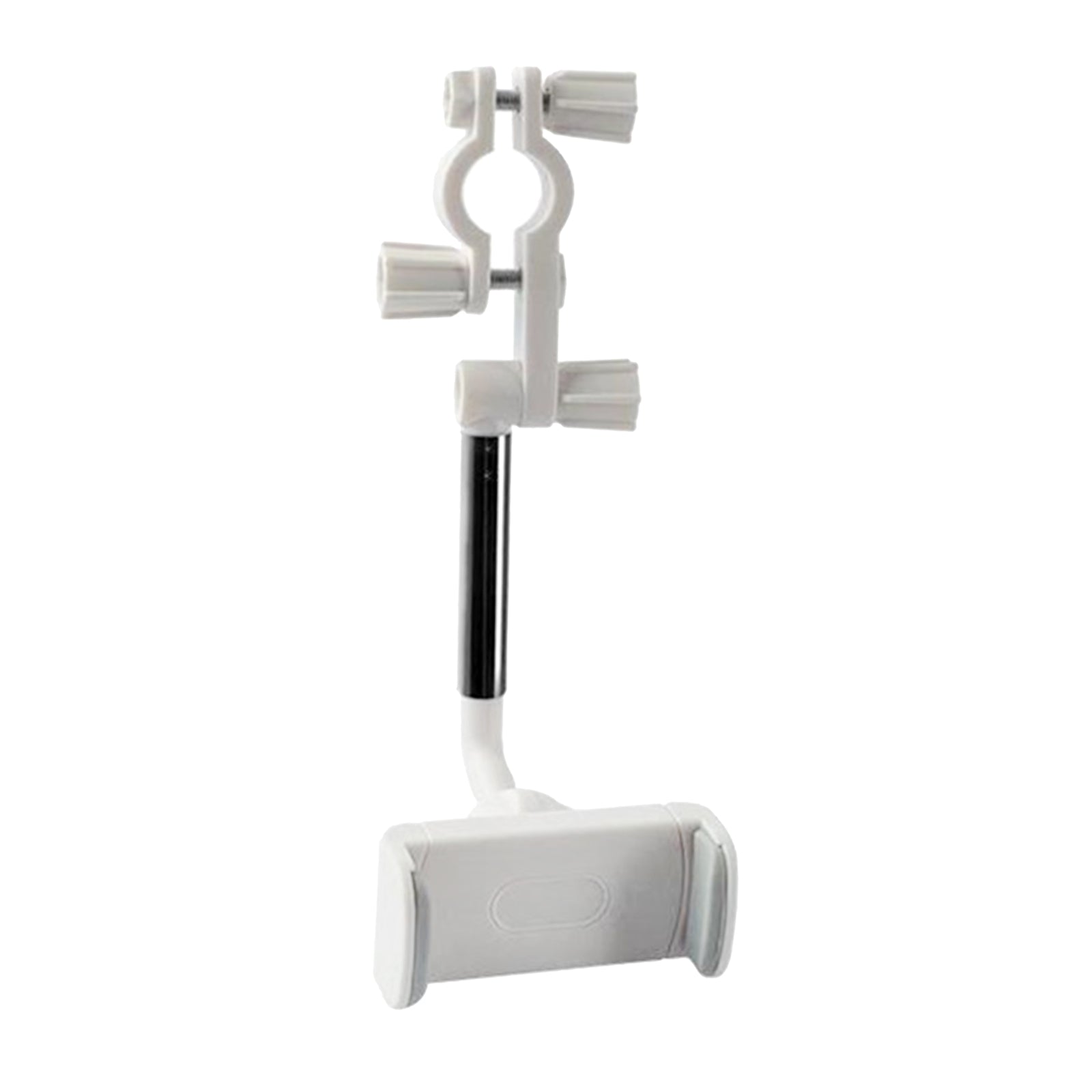 New Universal Car Rear-view Mirror Mount Stand Holder Cradle For Cell Phone White