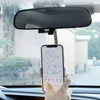 New Universal Car Rear-view Mirror Mount Stand Holder Cradle For Cell Phone White