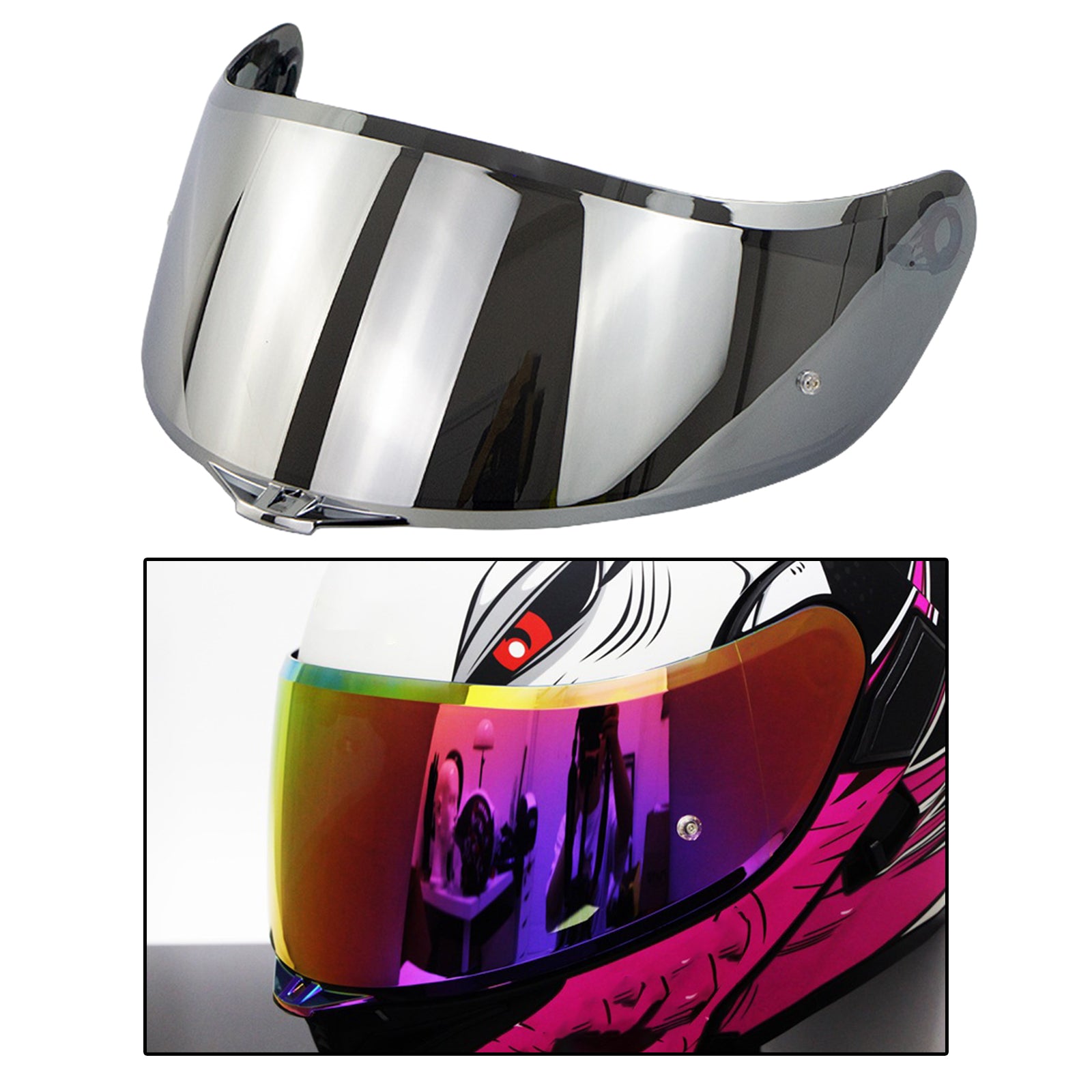 Motorcycles Helmet Visor Faceshield for K1 k3SV K5 Motor Bike Silver