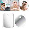 Acrylic Fogless Shower Shaving Mirror Men Women Anti Fog Travel Rectangle