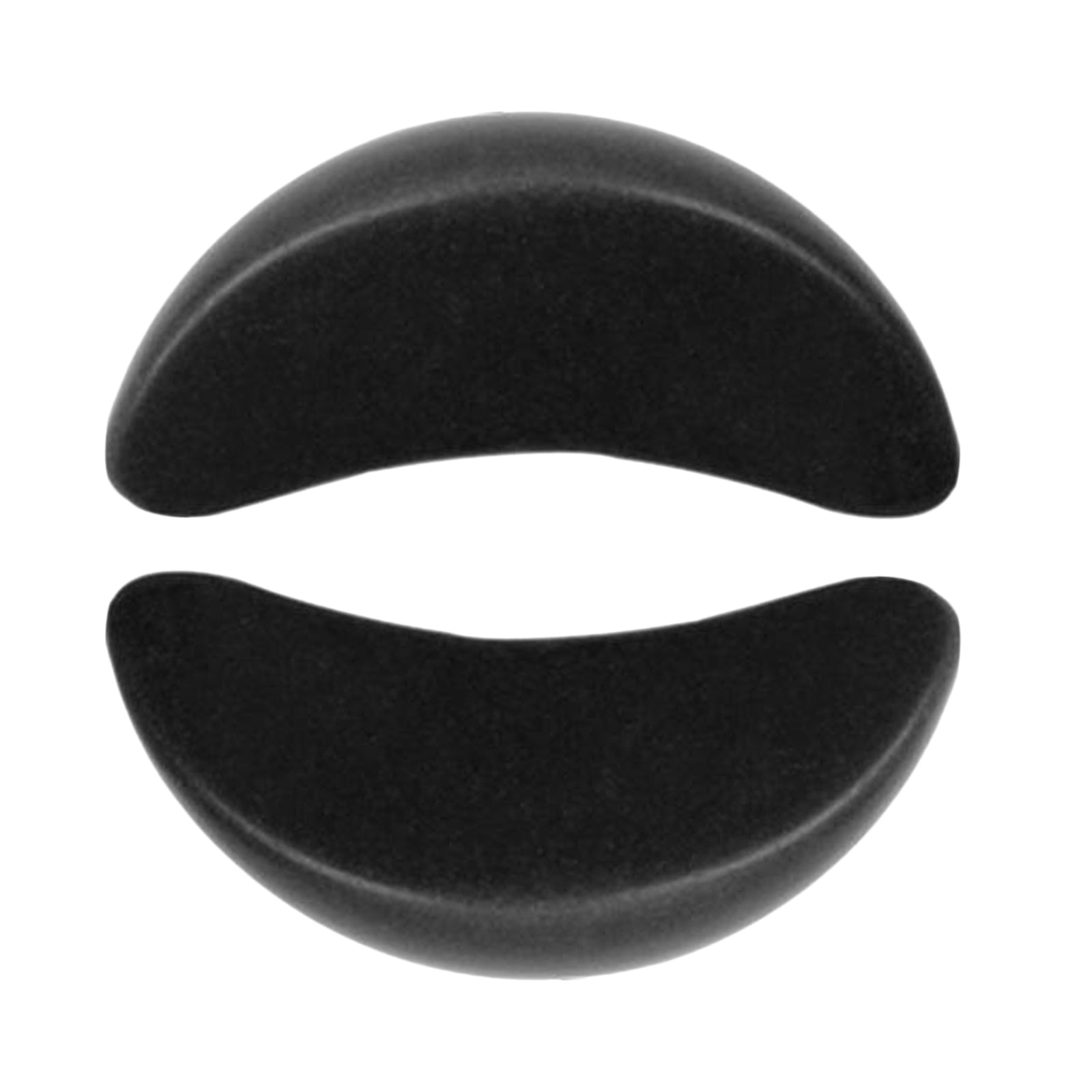 2x Large Hot Massage Stones Professional Body Basalt Hot Stone 12.5x2.5cm