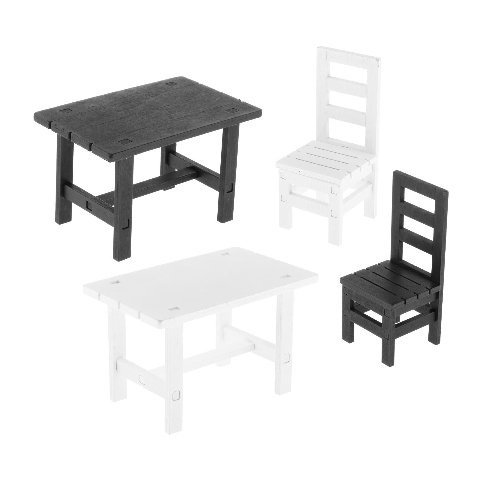 1/6 Scale Furniture for 12" Action Figures Miniature Furniture Chair White