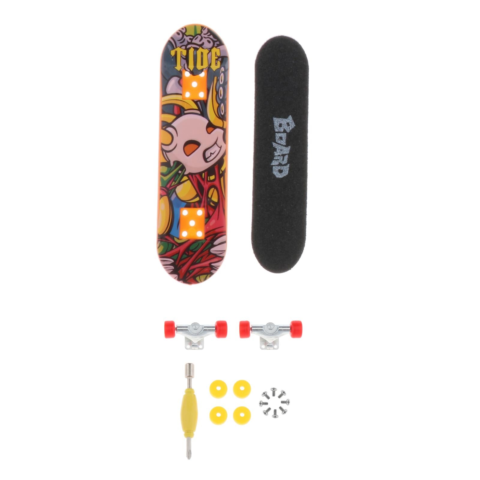 Finger Skateboard Complete Fingerboards Fingertip Toy Repair Wrench Model 4