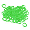 100x Chicken Leg Rings 001-100 Duck Chicks Leg Band Clip Green