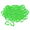 100x Chicken Leg Rings 001-100 Duck Chicks Leg Band Clip Green