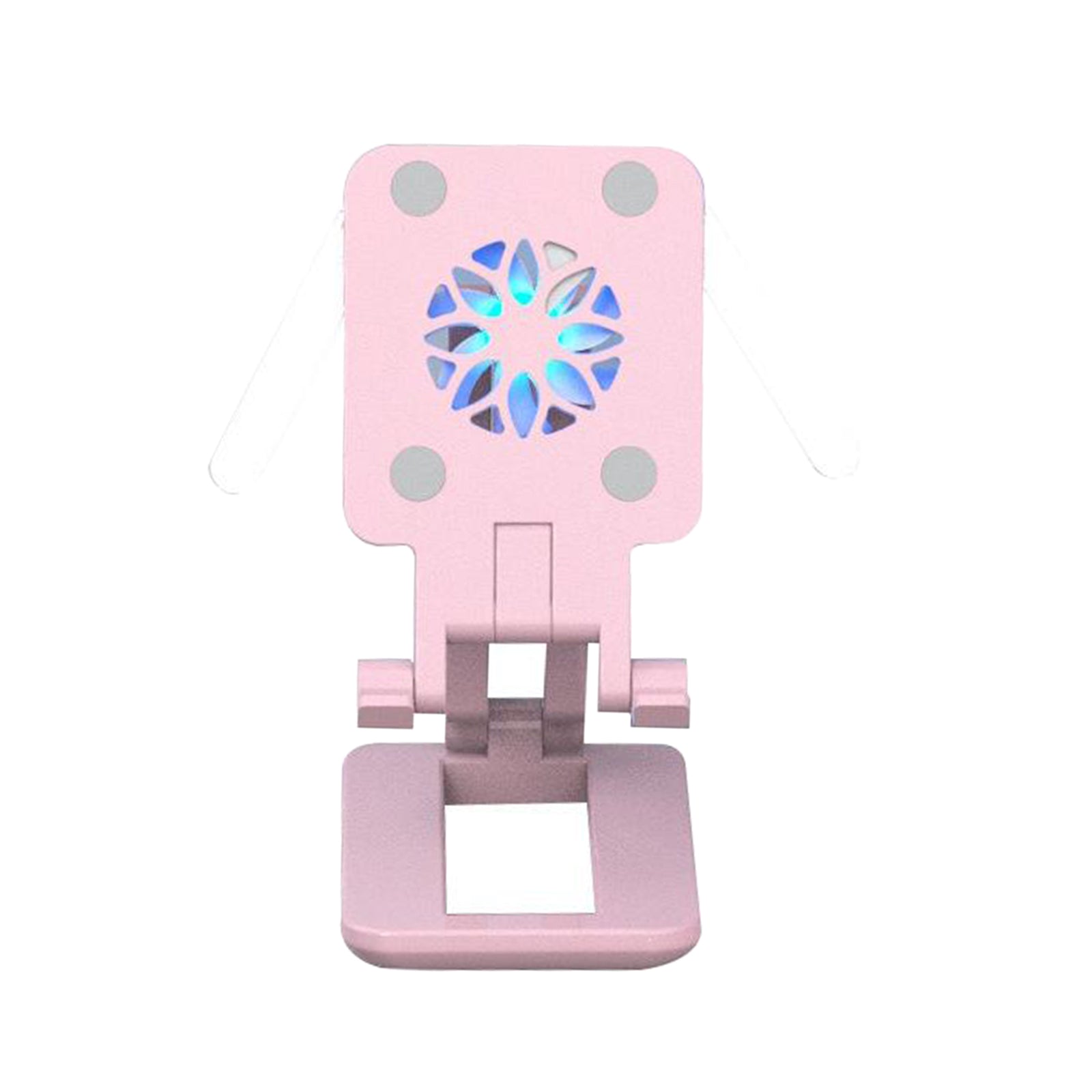 1pc Universal Desk Phone Holder Fill Light Smartphone Bracket Room Office pink