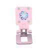 1pc Universal Desk Phone Holder Fill Light Smartphone Bracket Room Office pink