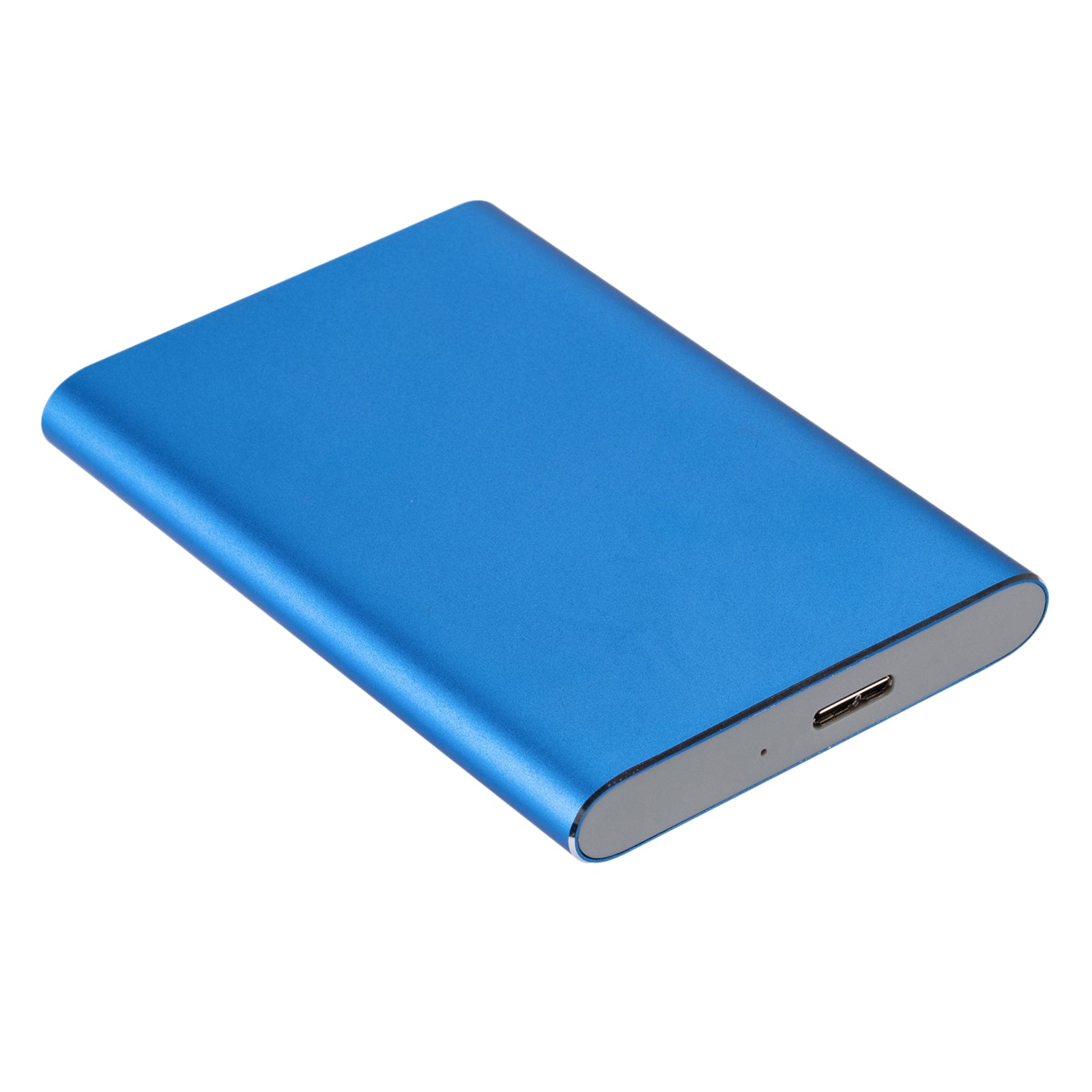 2.5in Portable USB 3.0 SATA 4TB Hard Drive Enclosure Tool Free  Blue