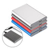 2.5in Portable USB 3.0 SATA 4TB Hard Drive Enclosure Tool Free  Red