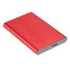 2.5in Portable USB 3.0 SATA 4TB Hard Drive Enclosure Tool Free  Red