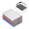 2.5in Portable USB 3.0 SATA 4TB Hard Drive Enclosure Tool Free  Red