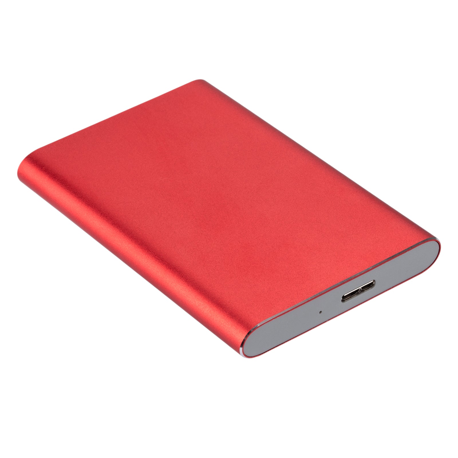 2.5in Portable USB 3.0 SATA 4TB Hard Drive Enclosure Tool Free  Red