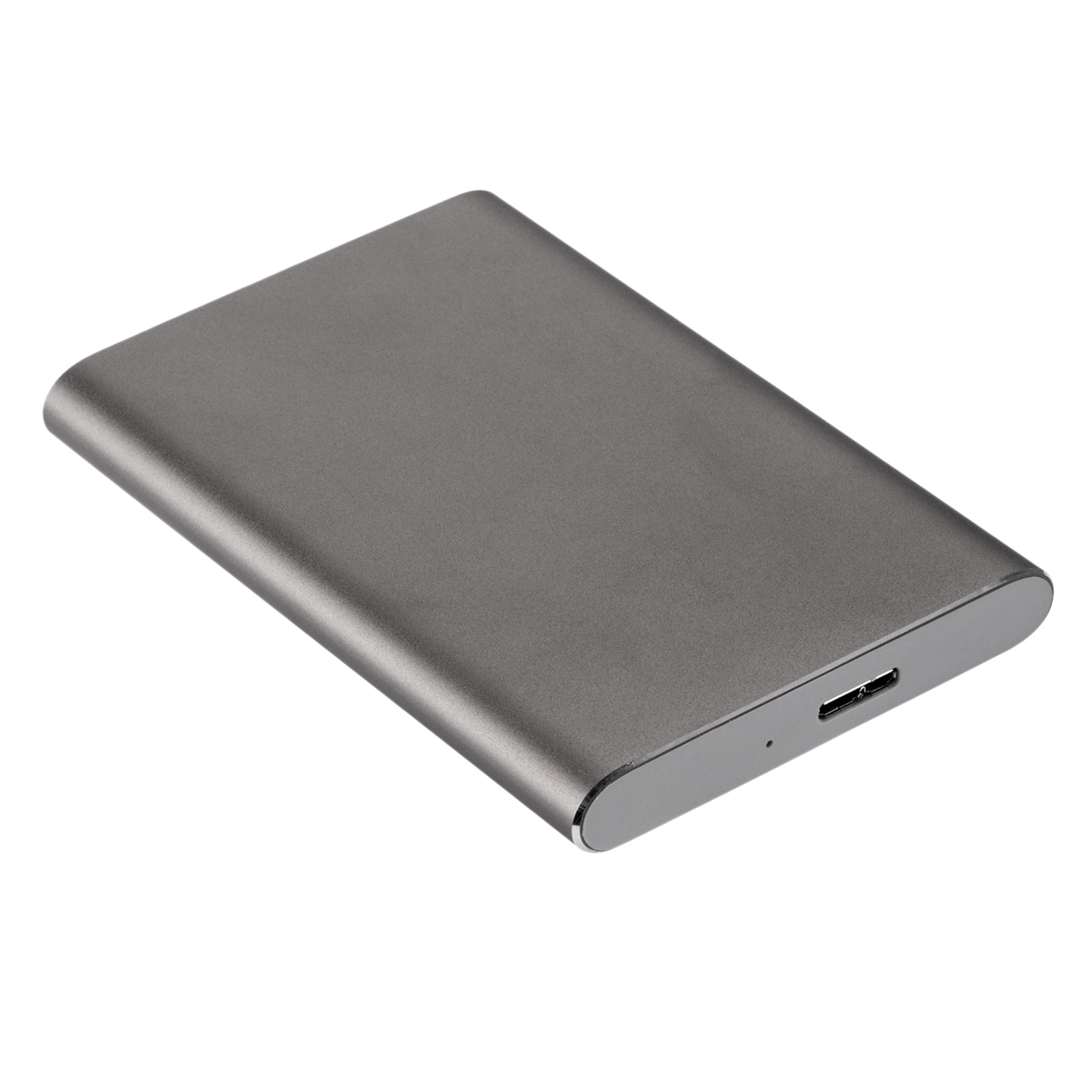 2.5in Portable USB 3.0 SATA 4TB Hard Drive Enclosure Tool Free  Grey