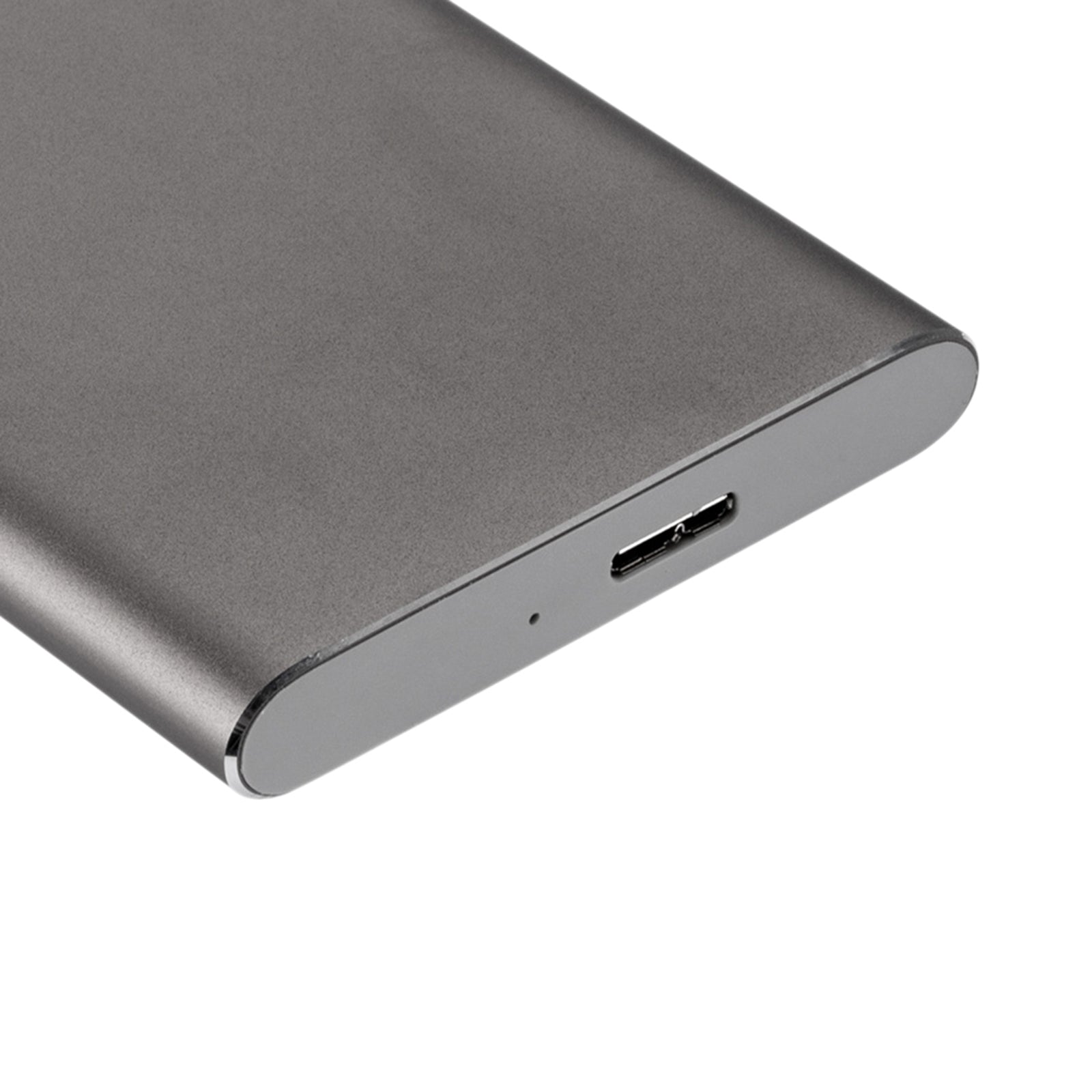 2.5in Portable USB 3.0 SATA 4TB Hard Drive Enclosure Tool Free  Grey