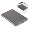 2.5in Portable USB 3.0 SATA 4TB Hard Drive Enclosure Tool Free  Grey