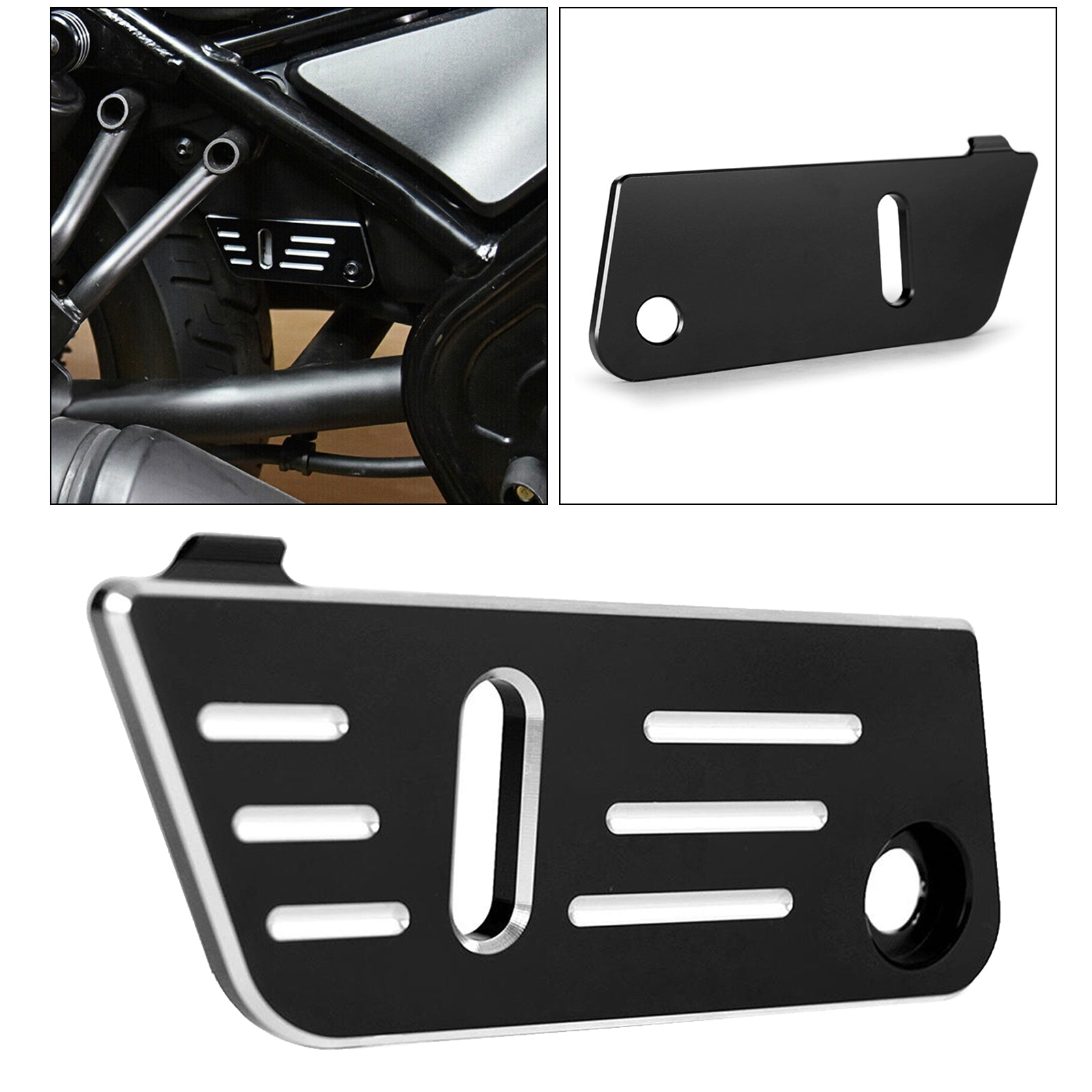 Rear Brake Reservoir Guard For Honda REBEL CMX 300 CMX 500 2017-2020 Black