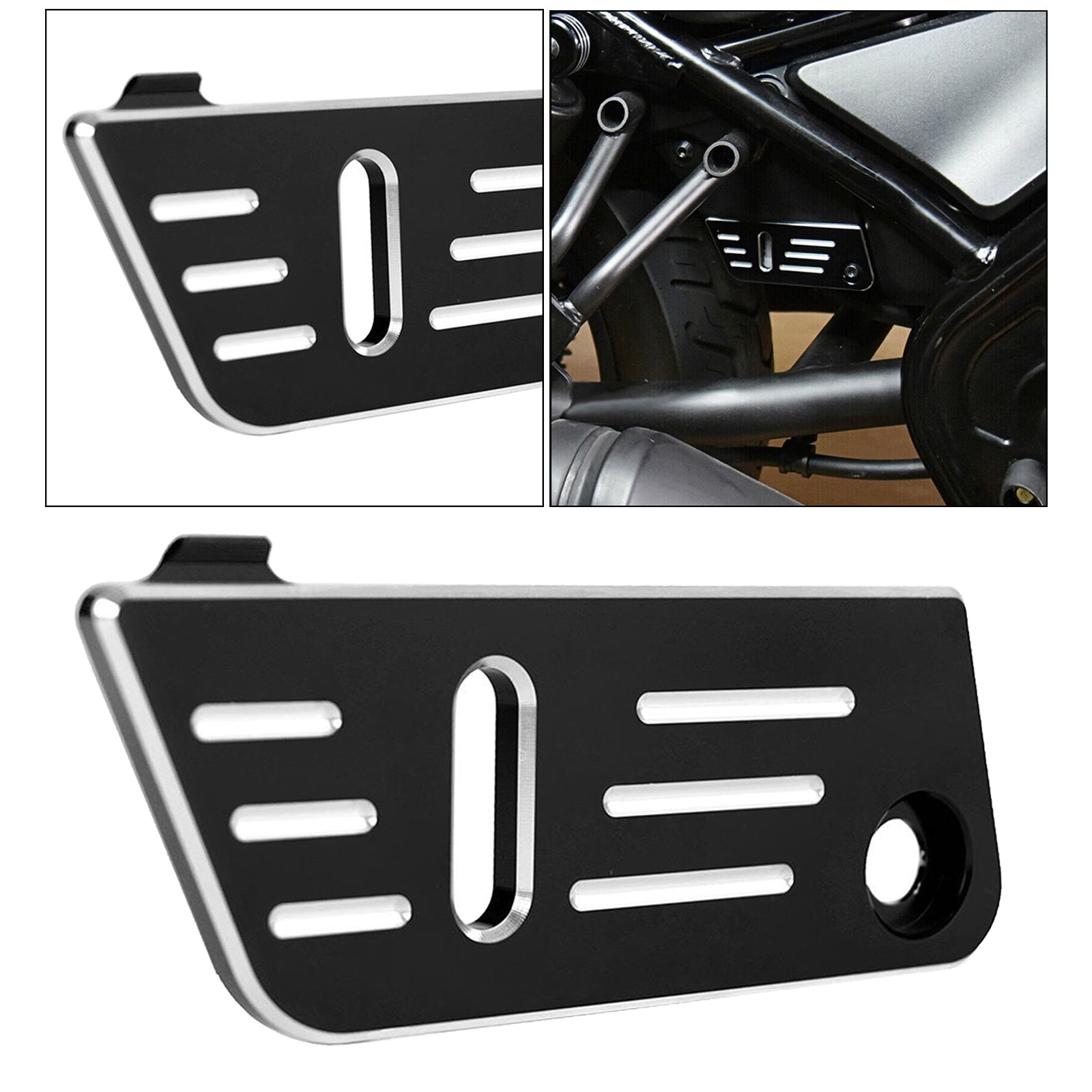 Rear Brake Reservoir Guard For Honda REBEL CMX 300 CMX 500 2017-2020 Black