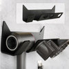 Hair Dryer Wall Mount Holder Storage Rack Bathroom Shelf for Dyson Dryer