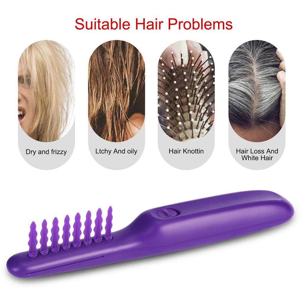 Wet or Dry Brush Electric Smoothing Hair Detangling Comb Styling Products