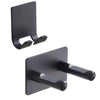 Modern Wall Mount Hair Dryer Rack Stand Holder Easy to Install  Black