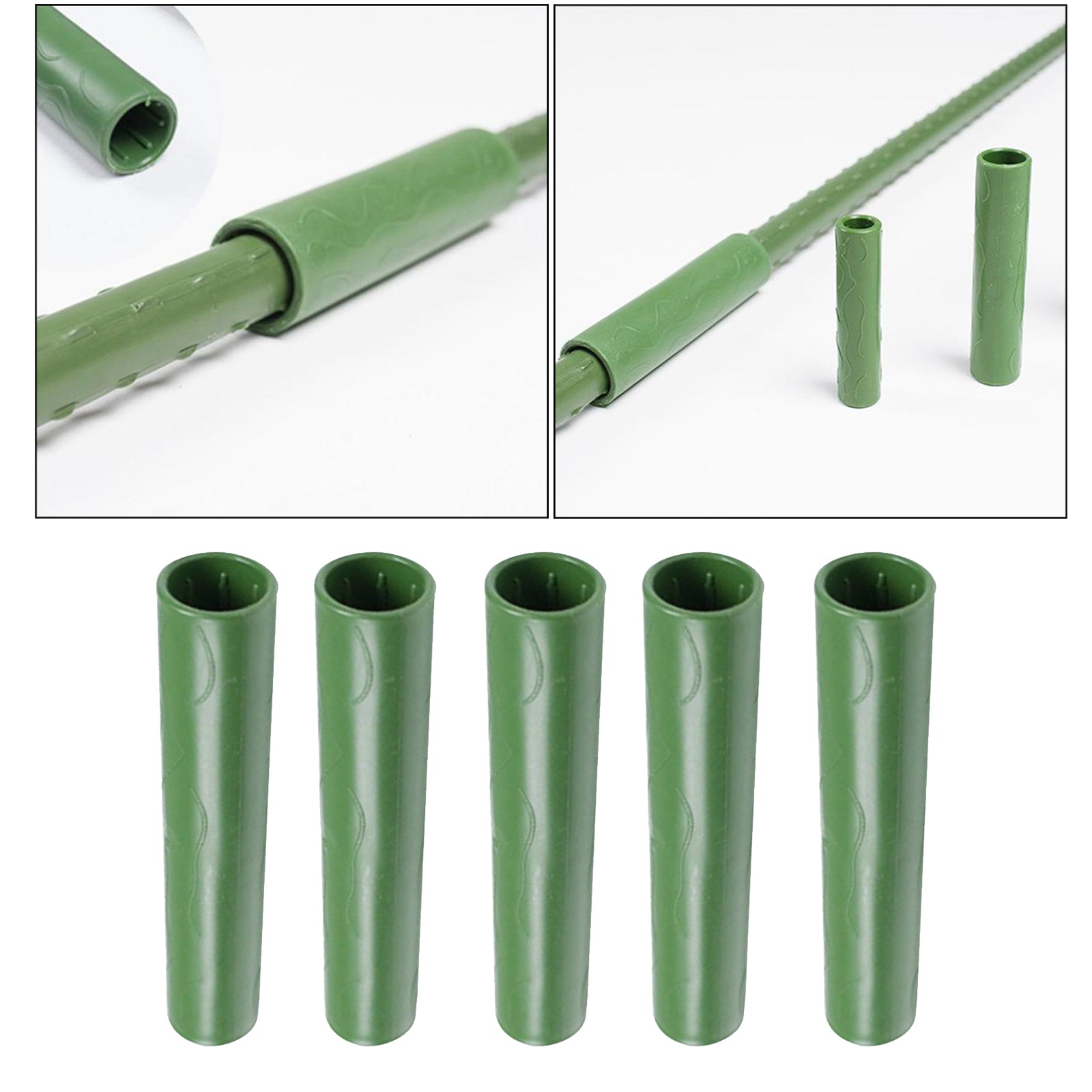 Garden Trellis Plant Connector Clip Stake Connecting Connecting Pipe 20mm