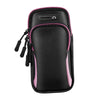 Gym Running Outdoor Sports Armband Bag Holder For Mobile Phone Black Pink