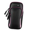 Gym Running Outdoor Sports Armband Bag Holder For Mobile Phone Black Pink