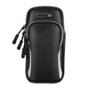 Gym Running Outdoor Sports Armband Bag Holder For Mobile Phone Black Gray