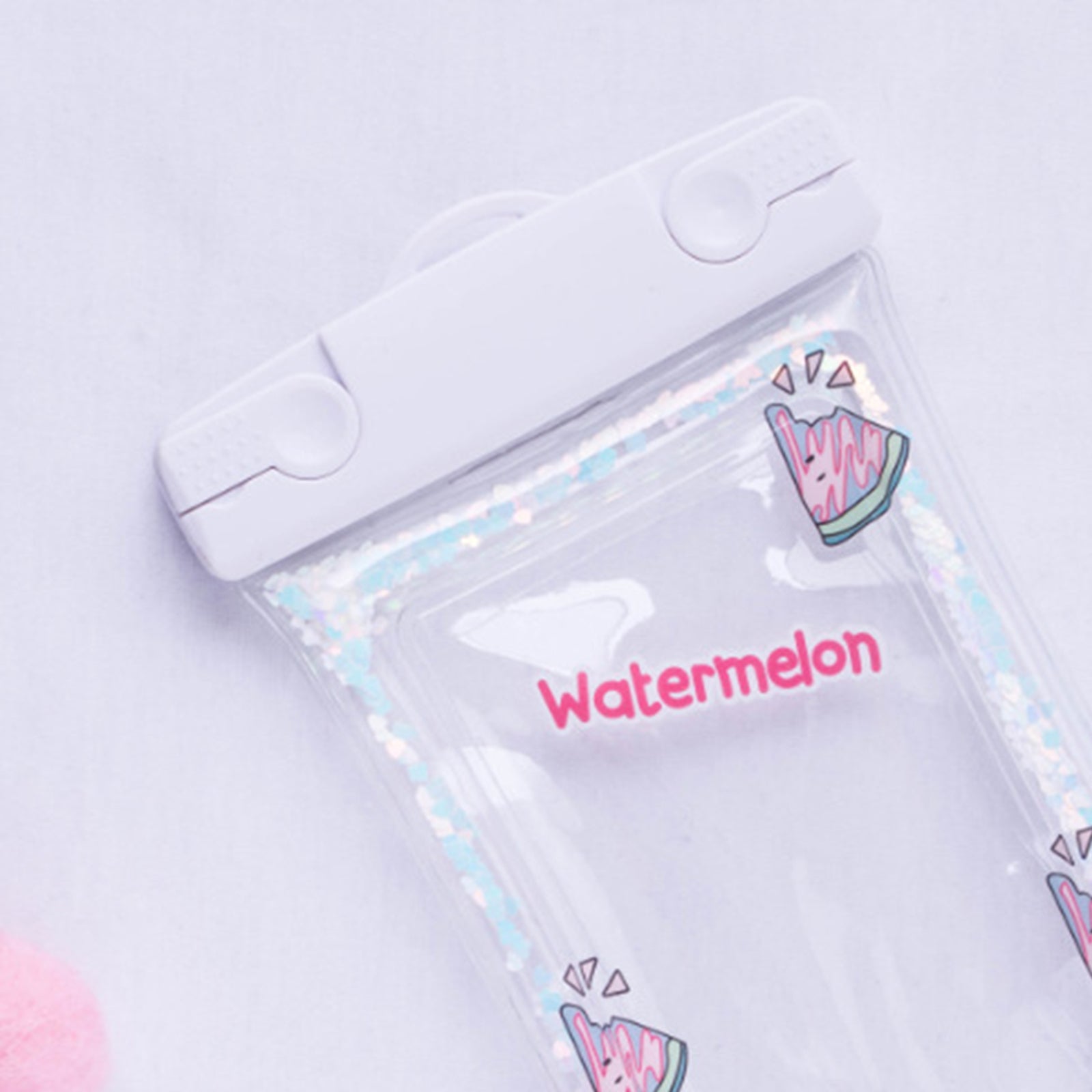 PVC Waterproof Phone Case Cellphone Dry Bag Phones Holder Watermelon Debris