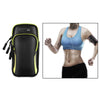 Gym Running Outdoor Sports Armband Bag Holder For Mobile Phone Black Green