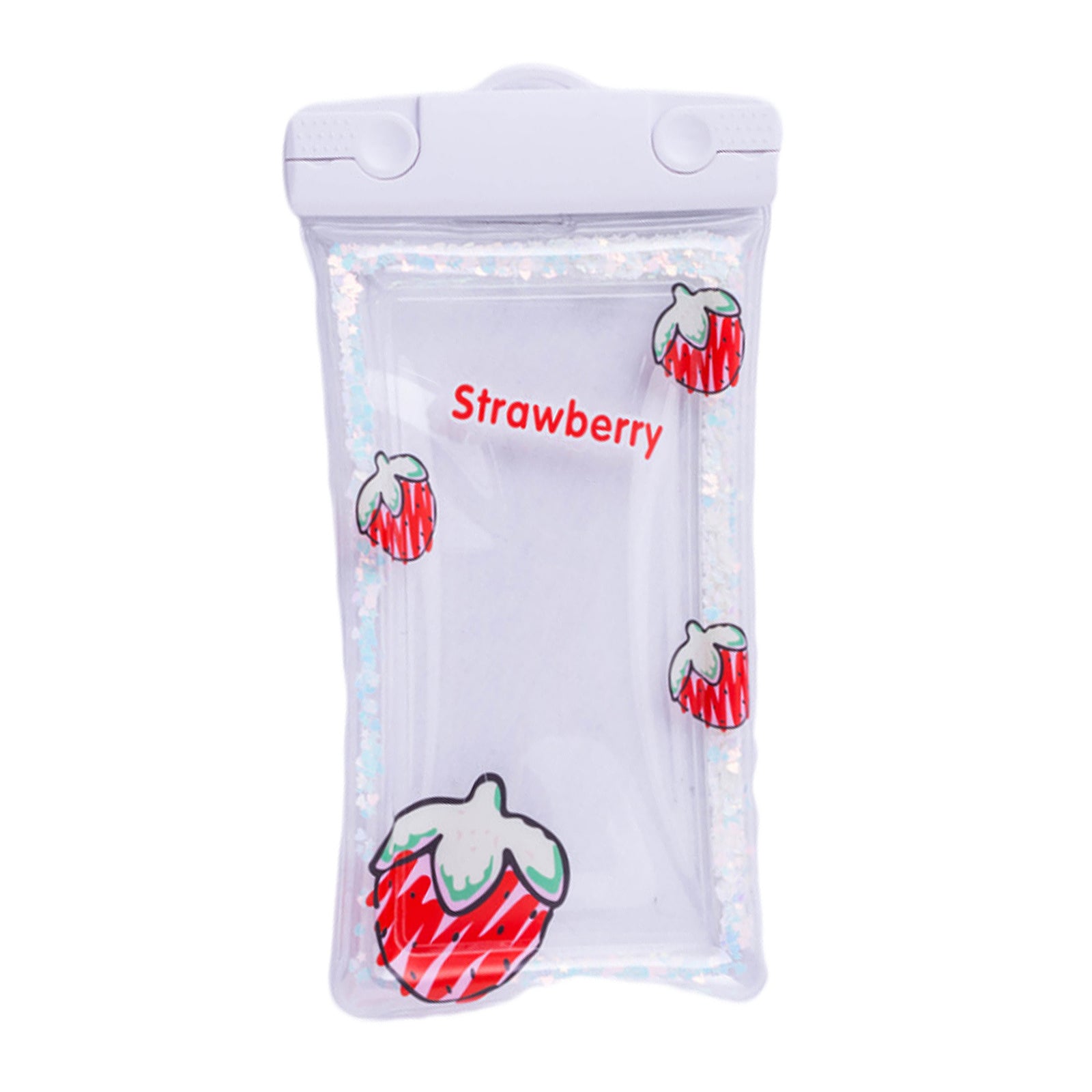 PVC Waterproof Phone Case Cellphone Dry Bag Phones Holder Strawberry Debris