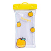 PVC Waterproof Phone Case Cellphone Dry Bag Phones Holder Orange Debris