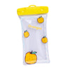 PVC Waterproof Phone Case Cellphone Dry Bag Phones Holder Orange Debris