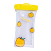 PVC Waterproof Phone Case Cellphone Dry Bag Phones Holder Orange Debris