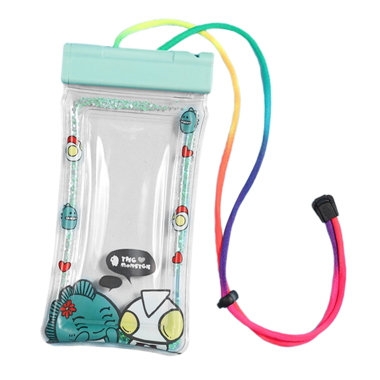 PVC Waterproof Phone Case Cellphone Dry Bag Phones Holder Dragon Whistle