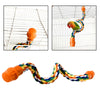 Flexible Bird Rope Perch Hanging Chew Perches for Parrot Macaw Cage Toy