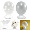 PVC Mannequin Head Manikin for Display Wigs, Jewelry, Salon Props Clear