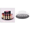 1pc 360 Degree Rotating Lipstick Tower Clear Acrylic Organizer Box Stand